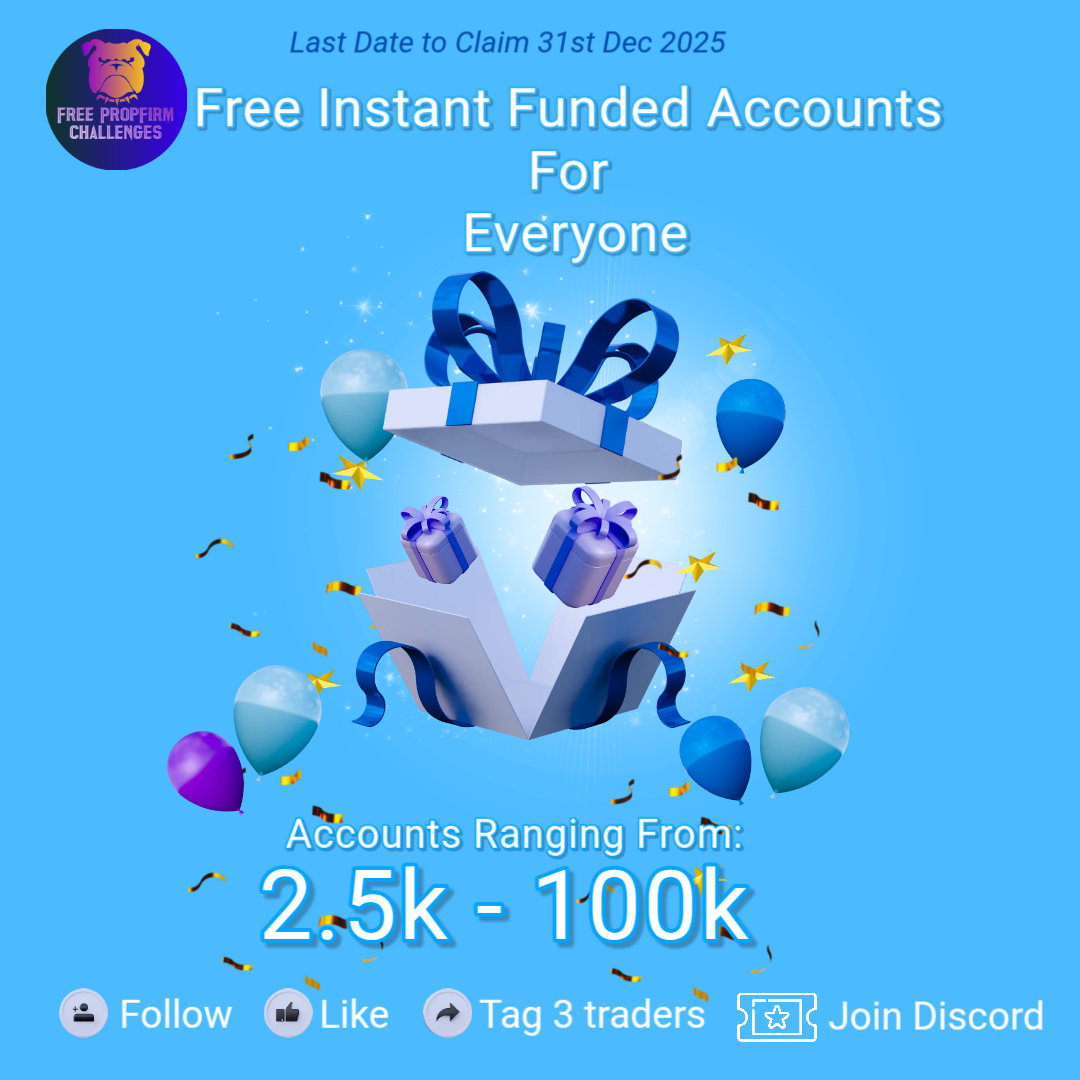 Free Funded Accounts for Everyone upto 100k

Follow: <a href="/FPFC_XSpace/">Free PropFirm challenges</a> | <a href="/_Sachin_M/">Sachin M</a> 
Like | Retweet | Tag 3 Traders

Join and Send Proof: discord.gg/KKHfjNRssG

Also Grab:
 5k: $1 | 10k: $20 | 25k: $30 | 50k: $80 | 100k: $127 (From Trusted and Broker Backed Firms)