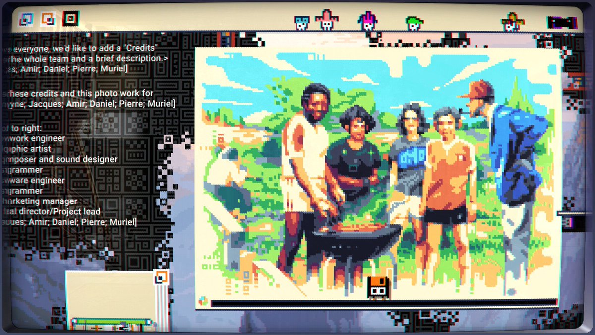 mr_Hk_'s tweet image. Had so much fun experimenting with #PixelArt styles to create this retro, glitchy, washed-out vibe in #Mainframes ! #screenshotsaturday