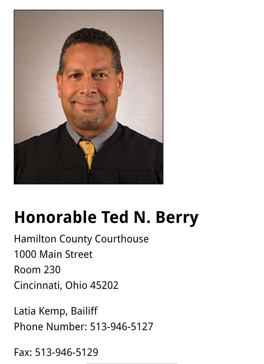 <a href="/MehekCooke/">Mehek Cooke🇺🇸</a> Peacefully, call 

513-946-5127

The honorable judge is, in fact, dishonorable and untrustworthy.