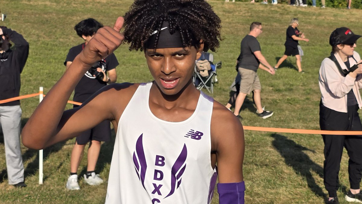 Here is your 2025 BD Invitational Champion! Fthawi Shumai!!!
Fthawi wins in a time of 16:29, more than 7 seconds ahead of 2nd place! Great Job!