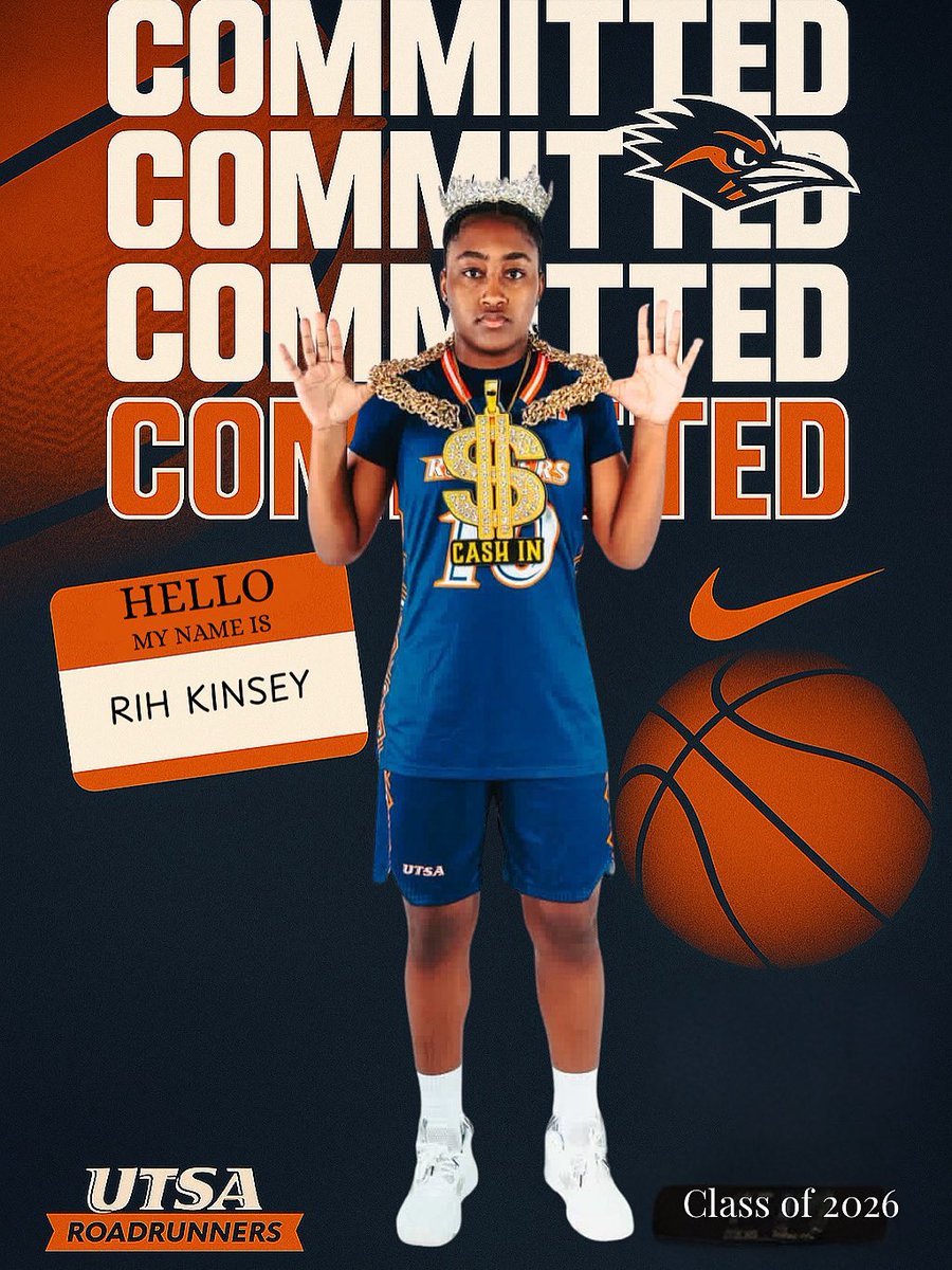 Rihyana Kinsey (@rihkinsey) on Twitter photo Excited to announce my commitment to UTSA!! Excited to announce my commitment to UTSA!!