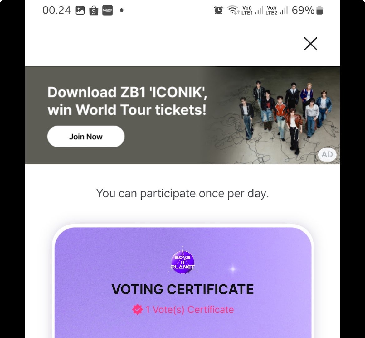 Cielo 💫 WTS JUAL VOTE BOYS PLANET BP tweet media