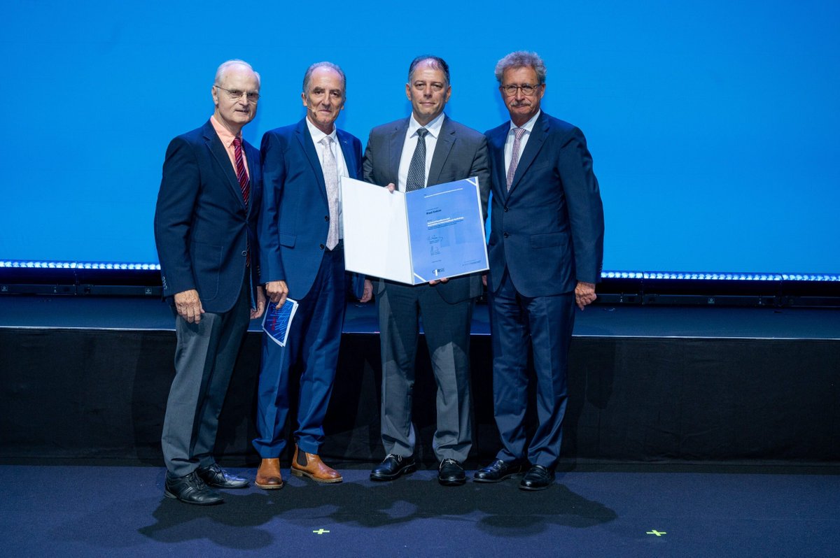 Congratulations to Prof. Riad Salem for winning this year’s Award of Excellence &amp; Innovation in IR! He received this award for his pioneering work on radioembolization as a treatment option for liver cancer, which led to its incorporation into international guidelines. #CIRSE2025