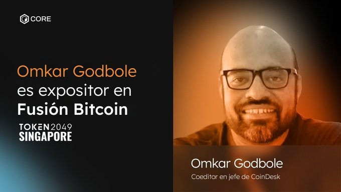 coredao_africa's tweet photo. Nuevo referente de la industria se suma a Bitcoin Fusion Singapore: @godbole17 de @CoinDesk estará en el escenario. 🎙️
El próximo capítulo de Bitcoin arranca aquí. 👇
https://t.co/t5vwUTXVW9 

#BitcoinFusion #BTCFuture #CryptoLeadership https://t.co/TVmUoP4UDT