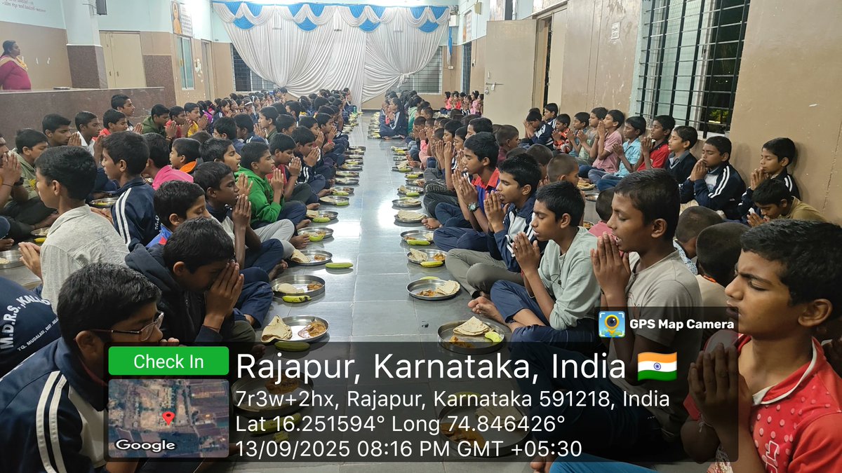 Dinner photos  #SocialAudit_SWDMeals #SocialWelfare_Karnataka