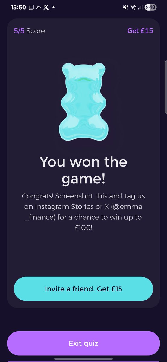 marcjali's tweet photo. Smashed it @emma_finance https://t.co/PfyP1ezANb
