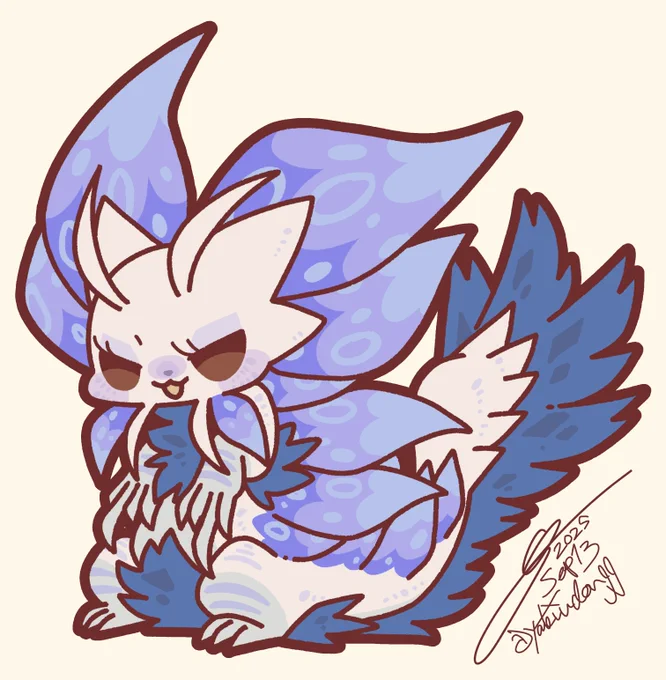 #今日のもんすたー 2025年9月13日 タマミツネ希少種