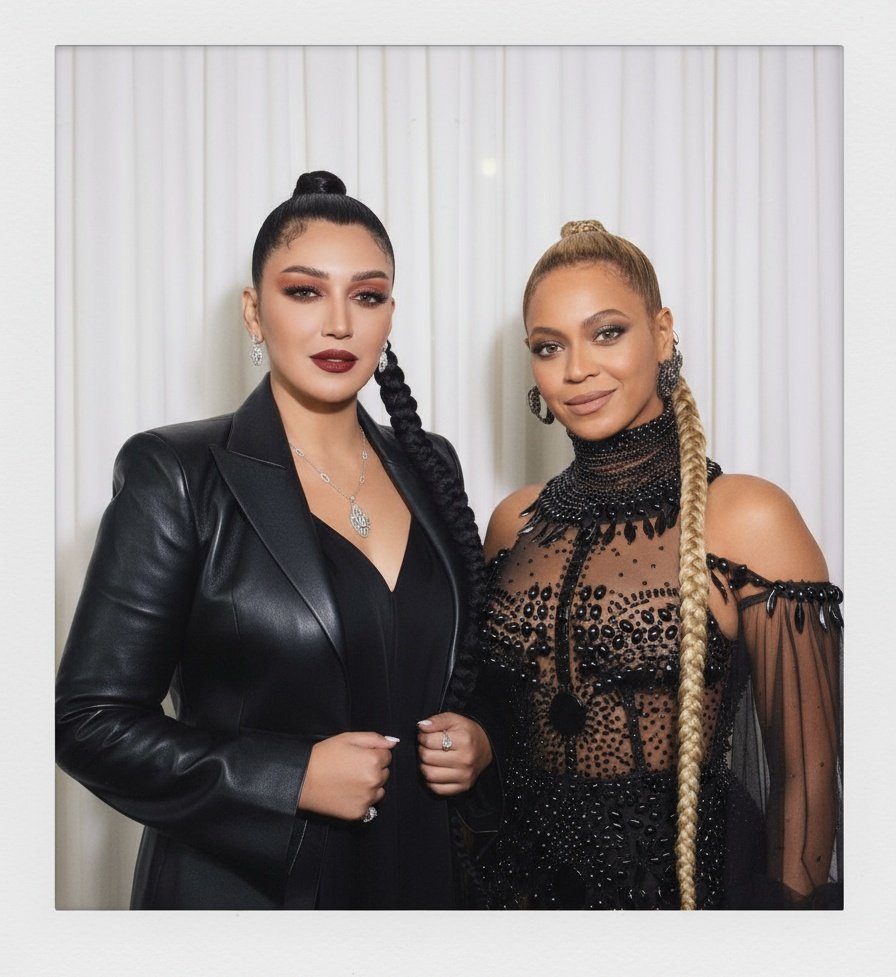 ديو أحلامي 2 🥹💜🎙️ 

The Byehive is buzzin 

#أسماء_لمنور #Beyoncé