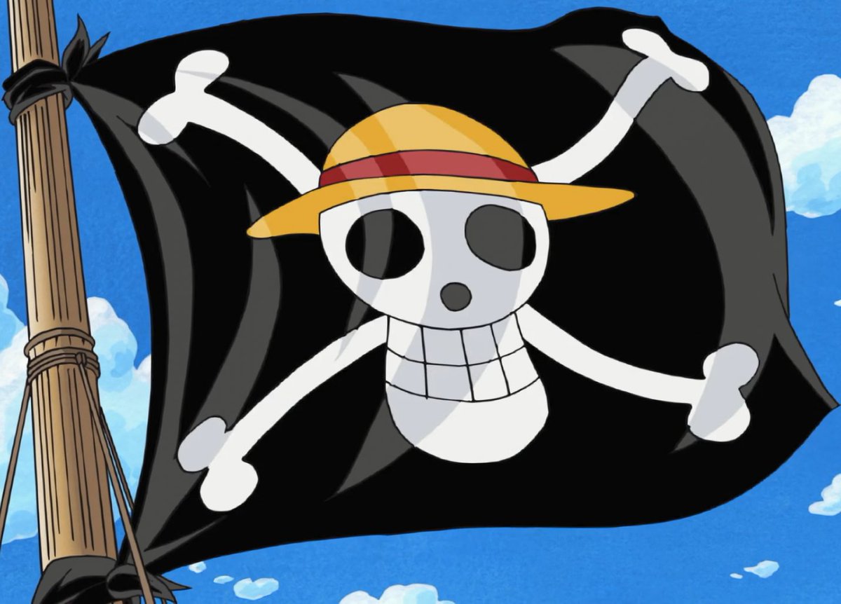 La bandera de los #muhiwaras o "Sombreros de Paja" de Monkey D. Luffy se ha convertido en símbolo de la resistencia contra los regímenes opresores.
Las nuevas generaciones ya son combativas y no se dejarán someter por los abusadores.