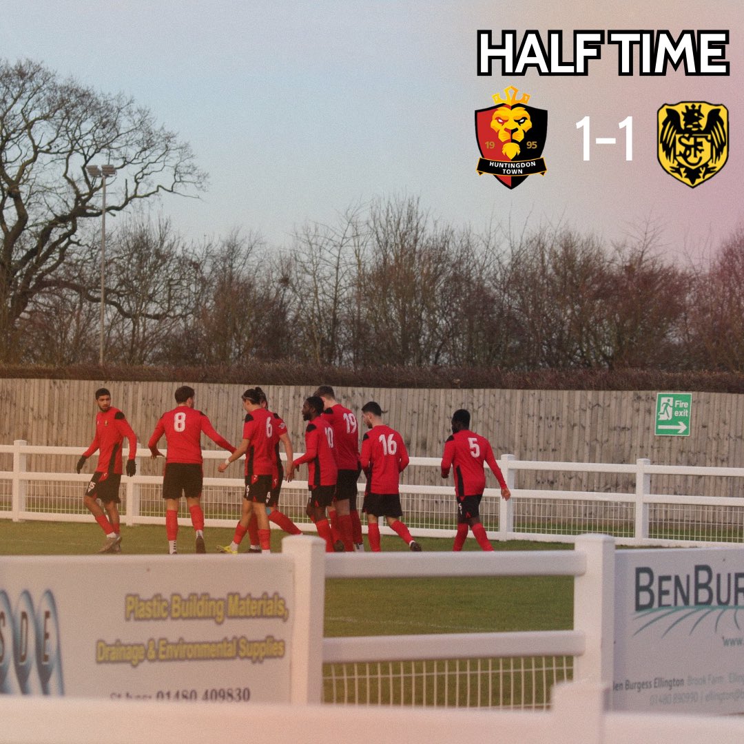 Level at the break.

#TheHunters 🦁❤️