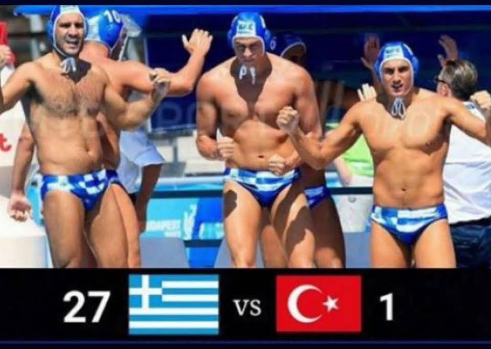 s4YFpkBAFDaBV0y's tweet photo. Κατι για νερα άκουσα  #GRETUR https://t.co/usF6YVqVQC
