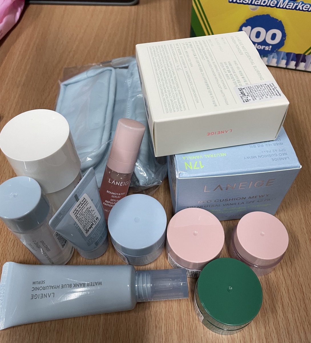 ซื้อคุชชั่นลาเนจกับแป้งมา แถมประชดมากก😂