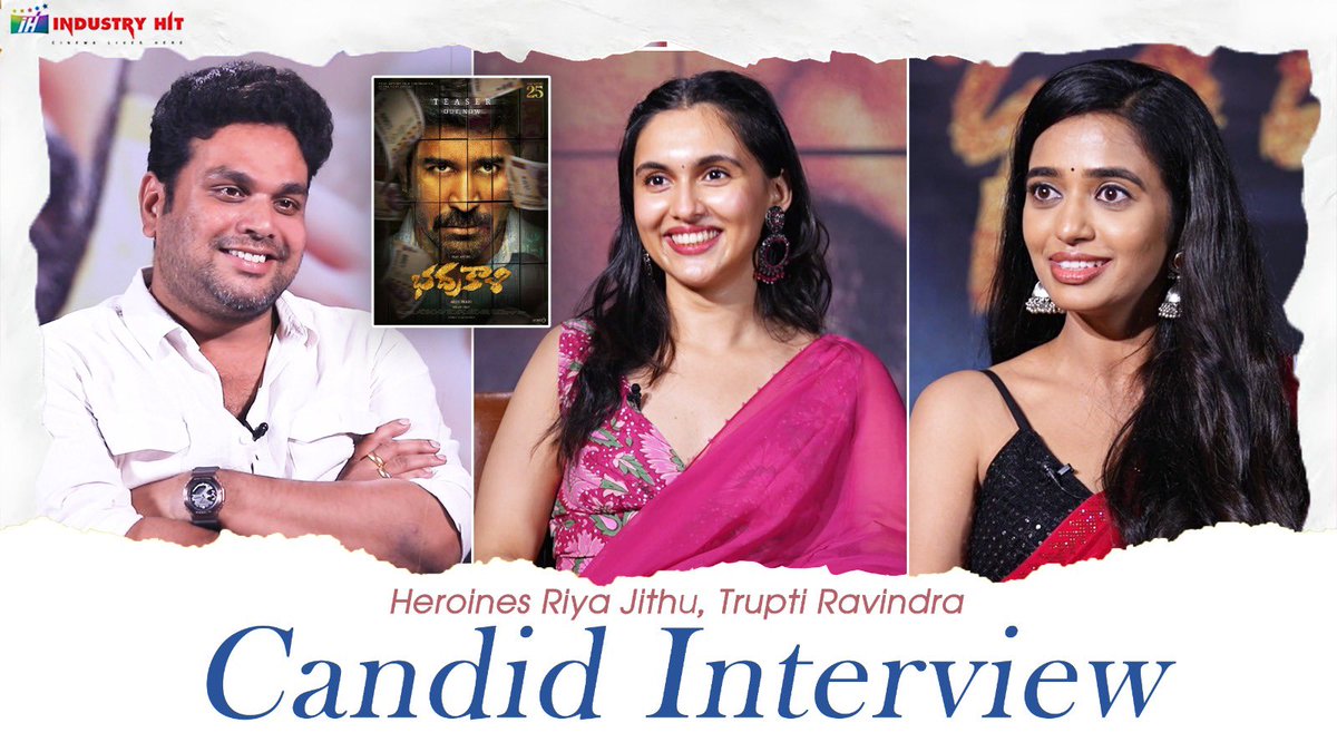 Leading Ladies #RiyaJithu &amp; <a href="/TruptiRavi58094/">Trupti Deore</a> Candid Talk with <a href="/ShivaKumarB22/">Shiva Kumar B</a> about their upcoming film #Bhadrakaali #SakthiThirumagan 

👉🏻 youtu.be/kaXZnZBmmbo?fe…

<a href="/vijayantony/">vijayantony</a> #VA25 #VijayAntony