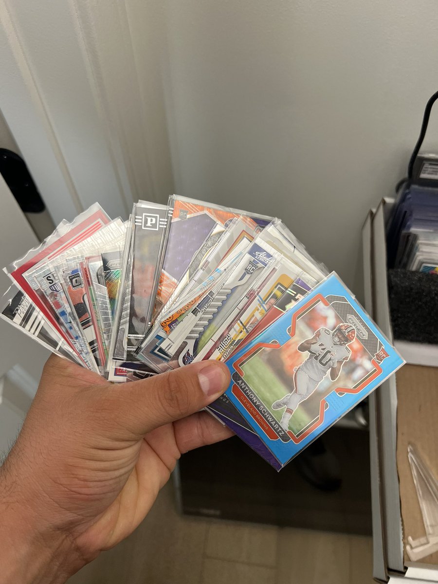 Anyone want some random football, basketball and baseball cards? Just pay shipping and they’re yours. Over 55 cards