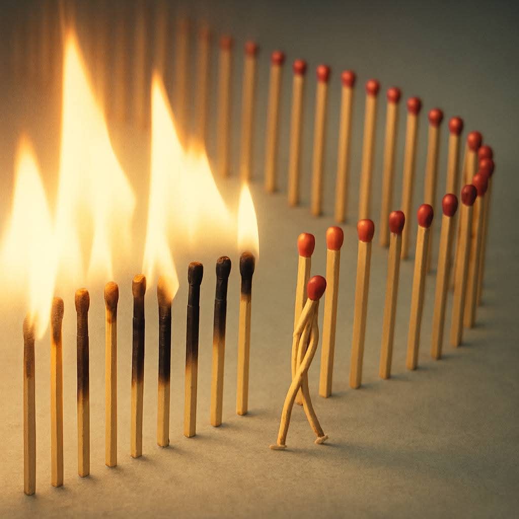 जो सोच हमें हिंसा का ईंधन बनाती है हमें उस सोच की श्रृंखला से स्वयं को बाहर कर लेना चाहिए। परिणाम आगे तक ठीक रहेंगे।