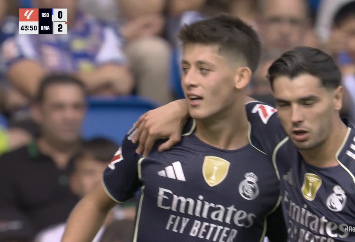 2-0 Real Madrid.

ARDA GULER HAS DOUBLED THE LEAD !!!!!!!!!!!!!!!!!!!!!!!!!!!!!!!! KYLIAN MBAPPE WITH THE ASSIST !!!!!!!!!!!!!!!!!!!!!!!!!! THE GOLDEN DUO STRIKES AGAIN !!!!!!!!!!!!!!!!!!!!!!!!!!!!!!!