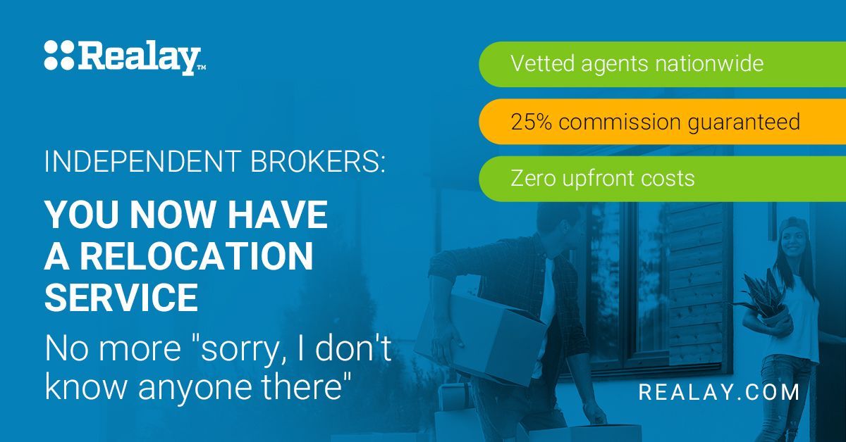 RealayAgent's tweet image. Big brokerages have relocation departments. Independent #Brokers now have something better: hand-picked, vetted agents nationwide. 

Transform &quot;I don&apos;t know anyone there&quot; into professional service 🌐 Realay.com 

#IndependentBrokers #RelocationService #Realay