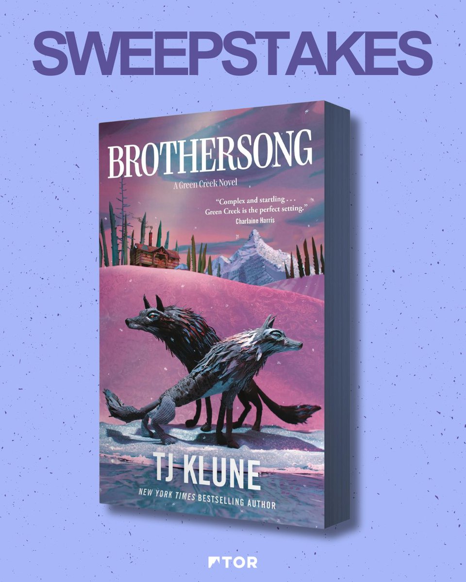 torbooks's tweet photo. Who's ready for a #sweepstakes?! Today, we're giving YOU the chance to win a paperback copy of #Brothersong by TJ Klune! ⁣
⁣⁣⁣⁣⁣⁣⁣⁣
Follow, like, and repost to enter! Good luck!

#BrothersongSweeps https://t.co/Zwr8ibLHto
