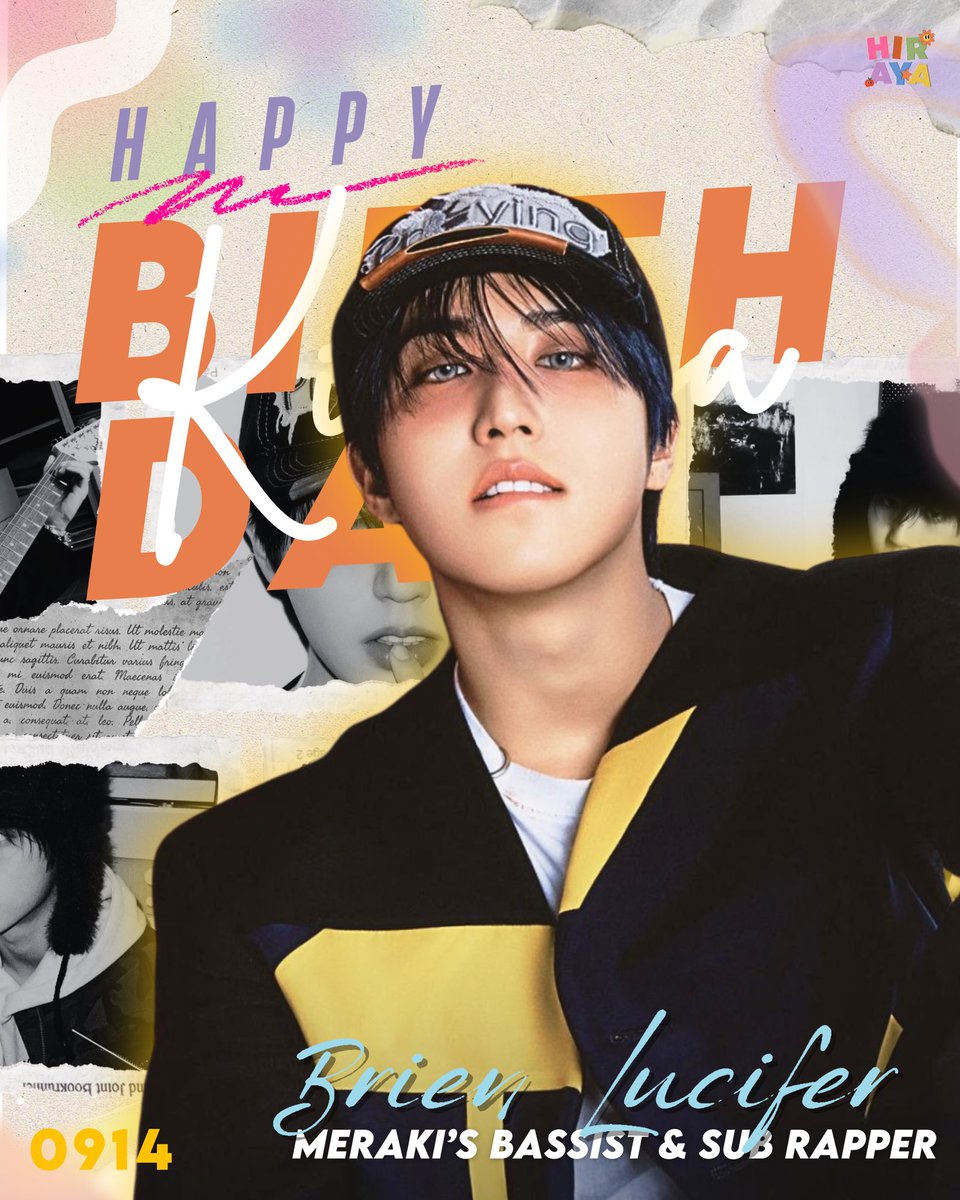 ㅤ

       🗯  𝐇𝐀𝐏𝐏𝐘   𝐁𝐈𝐑𝐓𝐇𝐃𝐀𝐘  𝐁𝐑𝐈𝐄𝐍 💥
       Studio Hiraya celebrates our very own
       KINAIYA, MERAKI’s bahista and forever kabarkada.  
       May this year resonate with happiness and success.

 ⠀⠀#MERAKI #ItsKINAIYAday
⠀⠀ #StudioHiraya ⟡

ㅤ