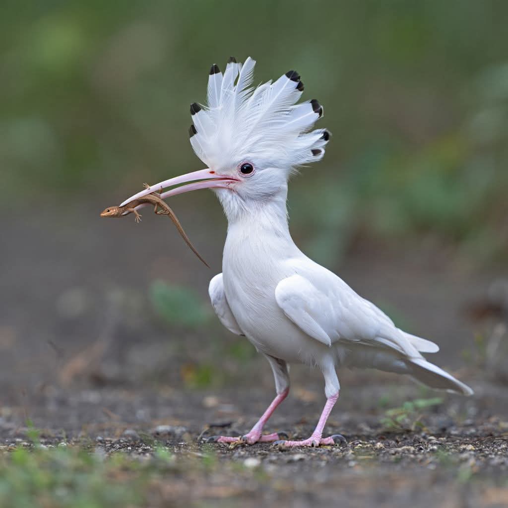 Alle credits voor de onbekende fotograaf van deze witte hop. 😉👍👍👍
