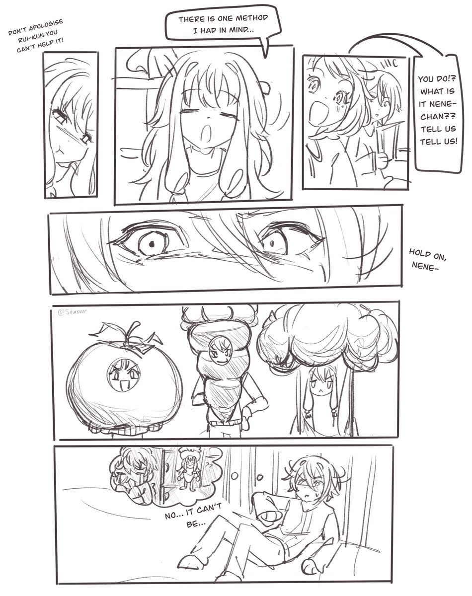 Nene’s guide to curing the hiccups …!? (4/5) 

➡️ read from left to right!

#pjsk_FA #prsk__FA 🎡