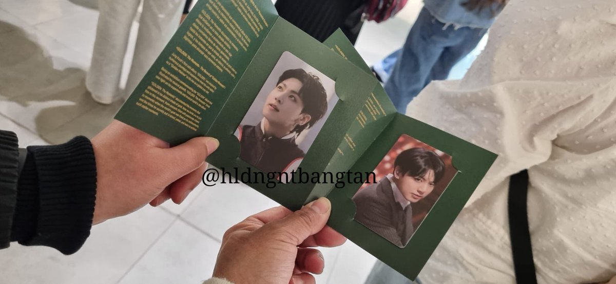 BTS GOLDEN リリースイベント 当選 フォトバインダー BTS GOLDEN