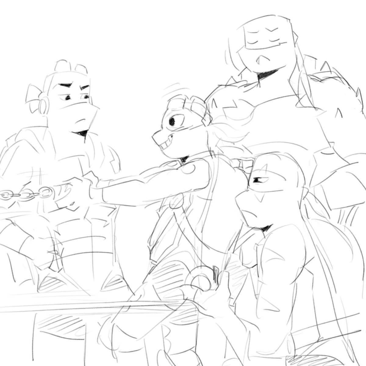 #rottmnt  像钓鱼佬那样展示武器：