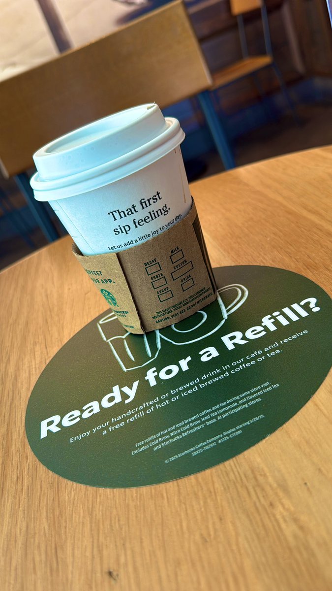 Spookr69's tweet photo. Fueling up on caffeine before charts โ๐
Starbucks first, https://t.co/5BPM04PpPU next ๐ #marketcapgoals https://t.co/X5hgjfel1G