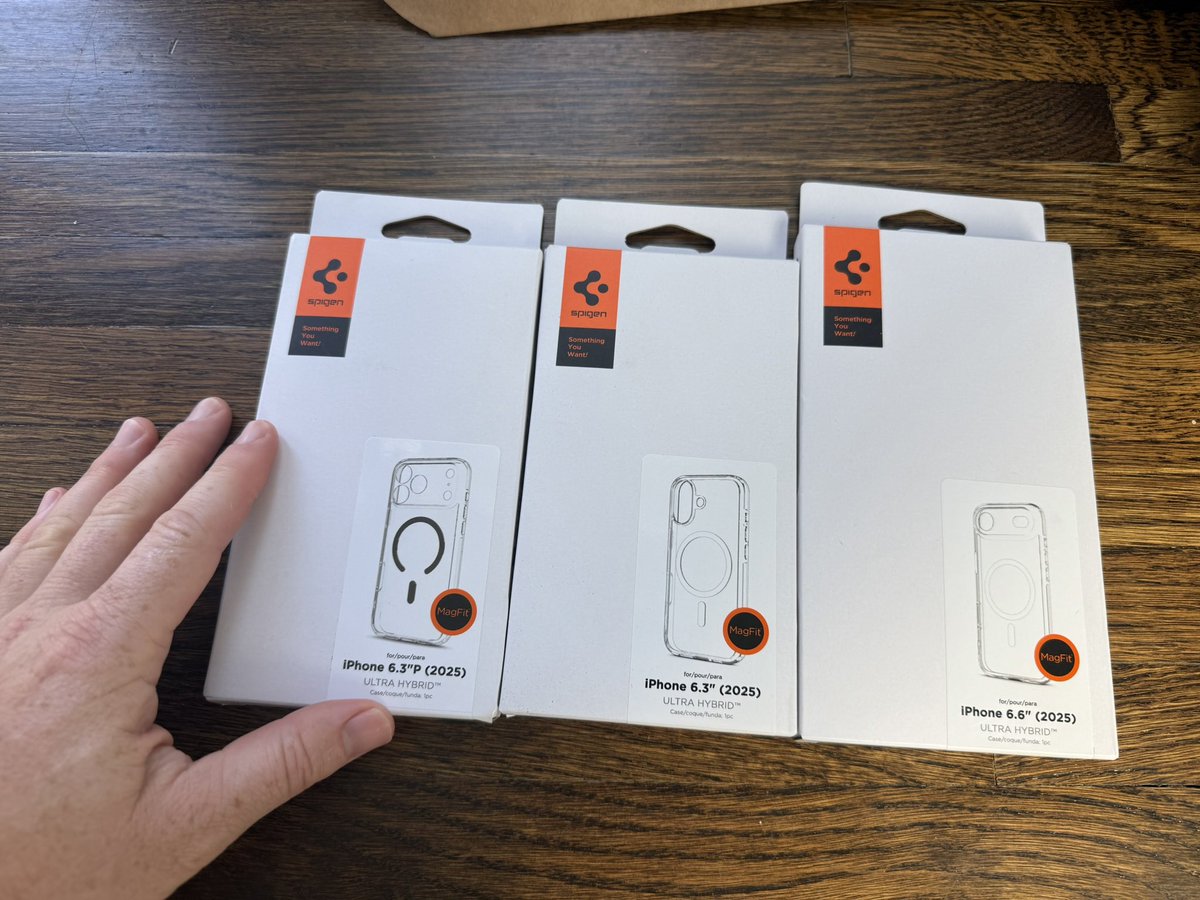 drewfranklin1's tweet photo. #Iphone17pro #iphone17 #iPhoneair
@spigen https://t.co/sar0a7bFpP