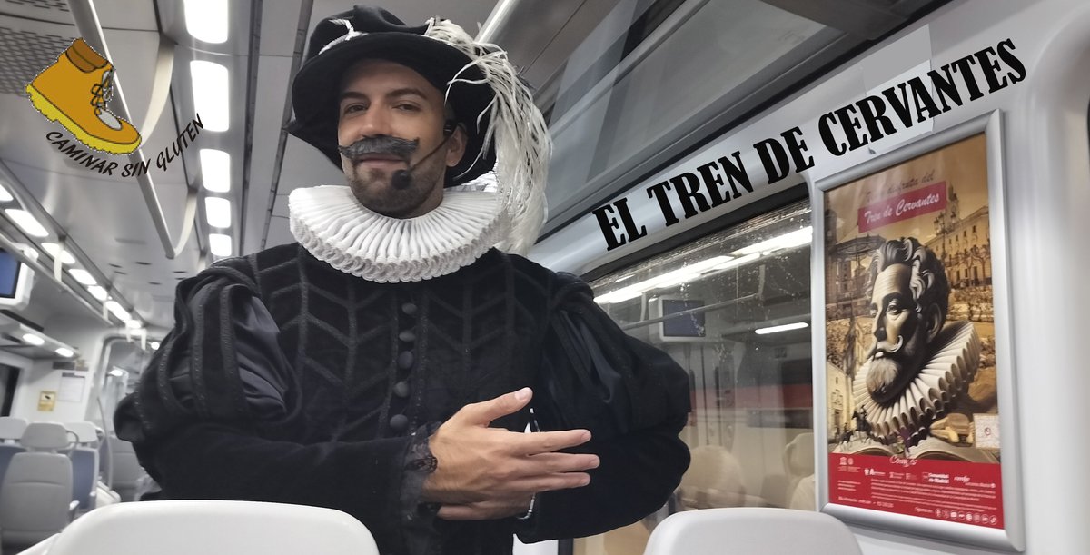 🆕Tren Temático de Cervantes. Viaje inaugural de la temporada de otoño 2025 caminarsingluten.com/2025/09/tren-t… Compartimos lo vivido en este viaje inmersivo en la historia de <a href="/AytoAlcalaH/">Ayuntamiento de Alcalá de Henares</a> haciendo <a href="/alcalaturismo__/">AlcalaTurismo</a> con la colaboración de <a href="/Renfe/">Renfe</a>, así como de la <a href="/UAHes/">Universidad Alcalá</a> #Escribimoslovivido
