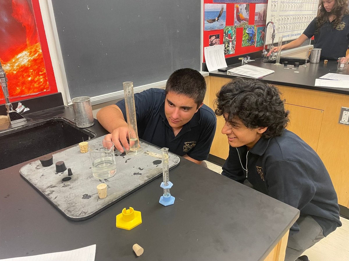 mpsjscience's tweet photo. The first lab of many for our IB Bio year 1 candidates. Our candidates practice their new stats knowledge and test their inquiry skills with our classic density of cork and rubber stopper lab. #mpsjbio @PowerIB @MPSJ_TCDSB https://t.co/3HgZiQRZ7I