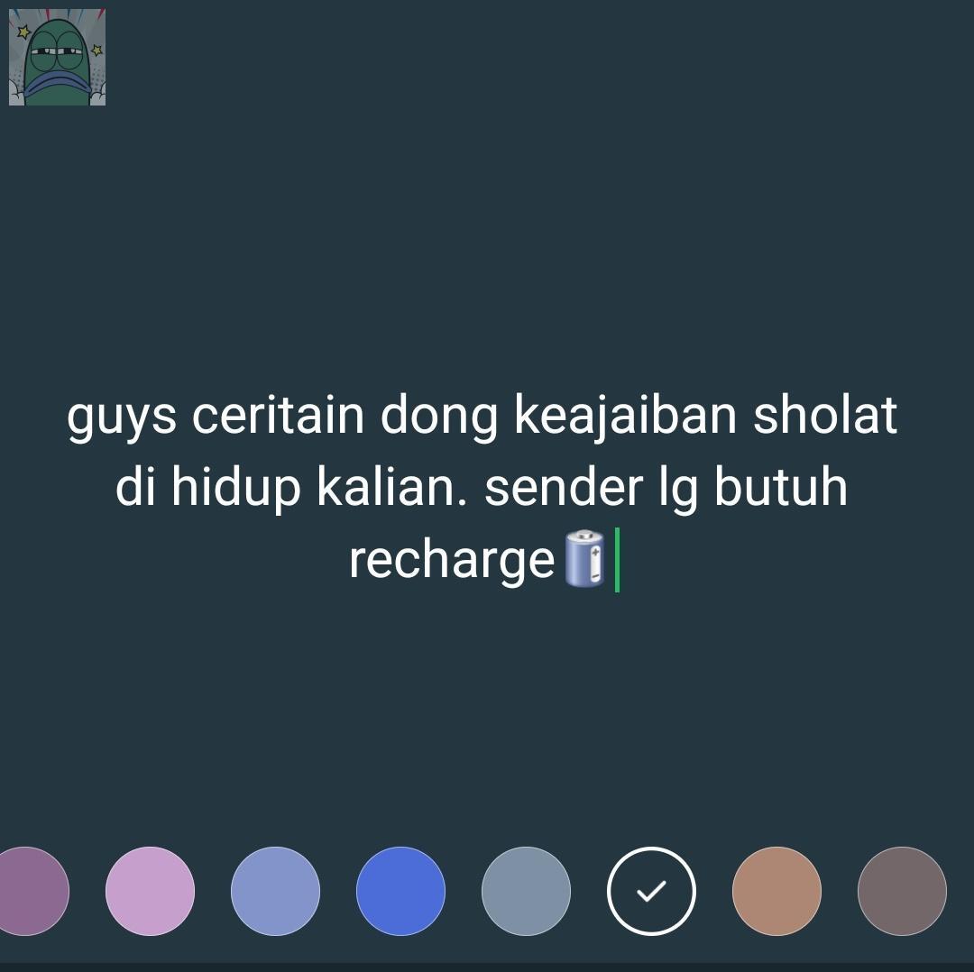 tanyarlfes's tweet photo. 💚 sender lg ngerasa kosong guys... https://t.co/2zwSg4kp3y