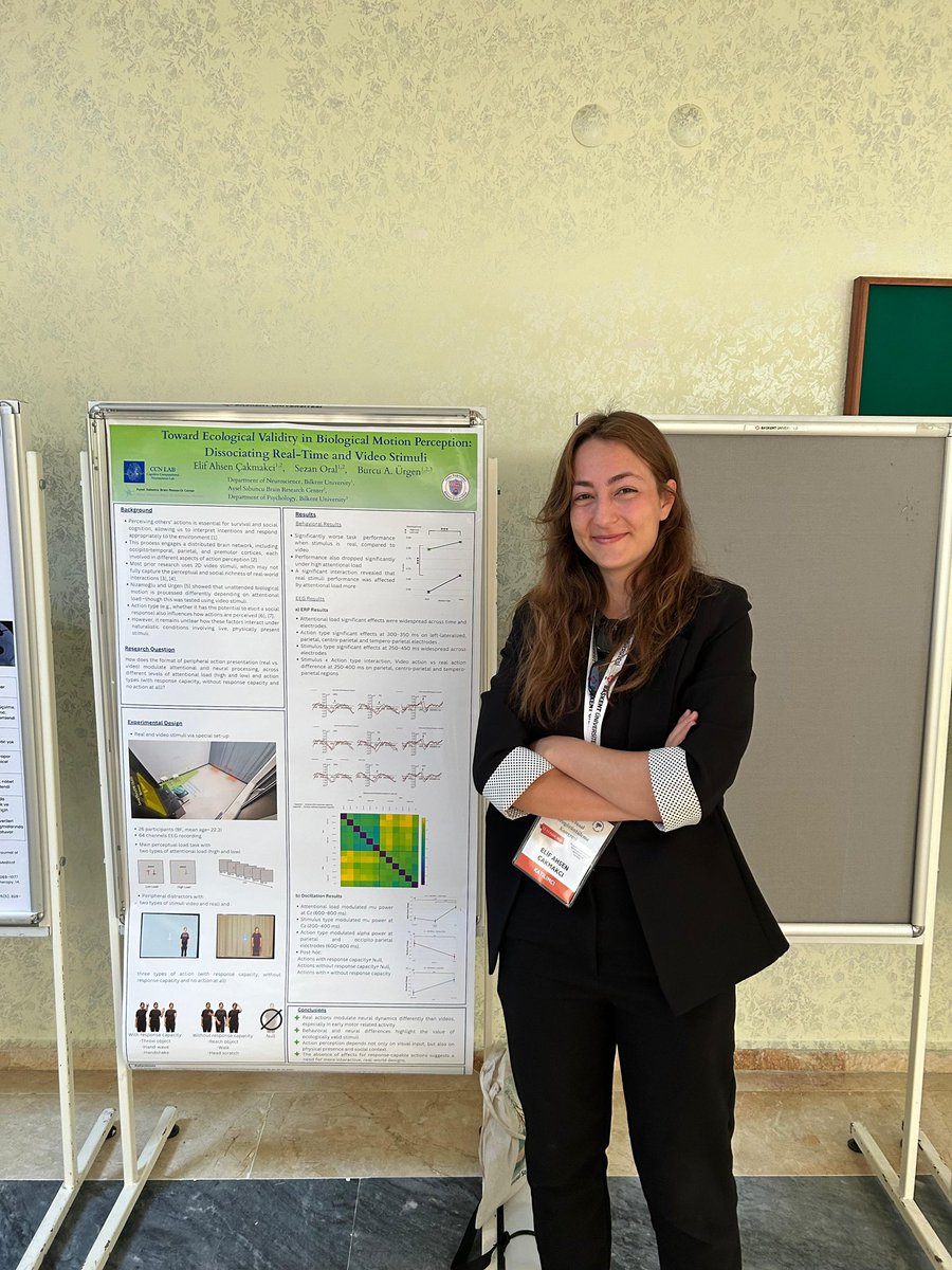 Ulusal Nörogörüntüleme Kongresi’nde Poster Bildiri Üçüncülük ödülünü alan doktora öğrencimiz Elif Ahsen Çakmakcı’yı tebrik ederiz 🤓