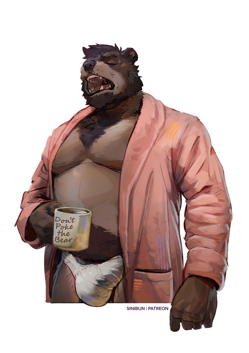 Morning routine <a href="/BigDumbMutt/">Bear Noises</a>