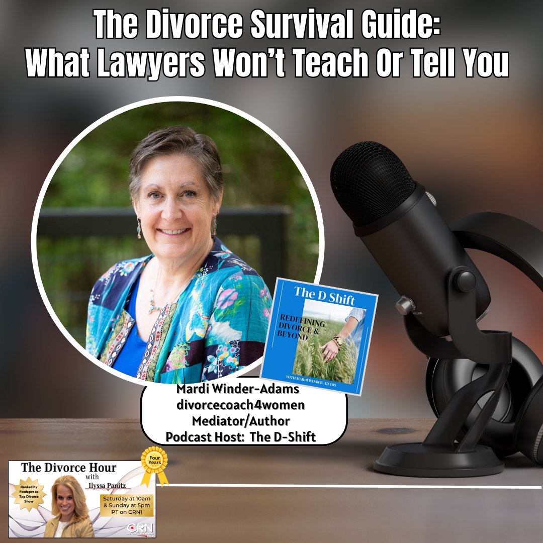 IlyssaPanitz's tweet image. Tune into @thedivorcehour today at 1pm ET/10am PT &amp;amp; tomorrow at 8pm ET/5pm PT @CRNDigitalTalk to get the low-down on 10 vital things you need to know during the divorce process #tipsandtricks #tipsandhacks #themoreyouknow #mistakes #mistakestoavoid #learnfromthebest #liveandlearn