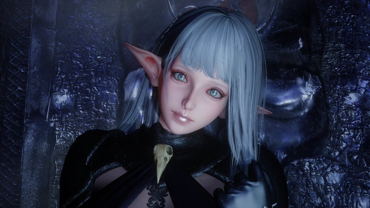 TsukasaSkyrim's tweet photo. 今日のUBE（SS納得いかなくて顔アップとタイトルでごまかす
#Skyrim #SkyrimSE https://t.co/Ua7BSkoJek