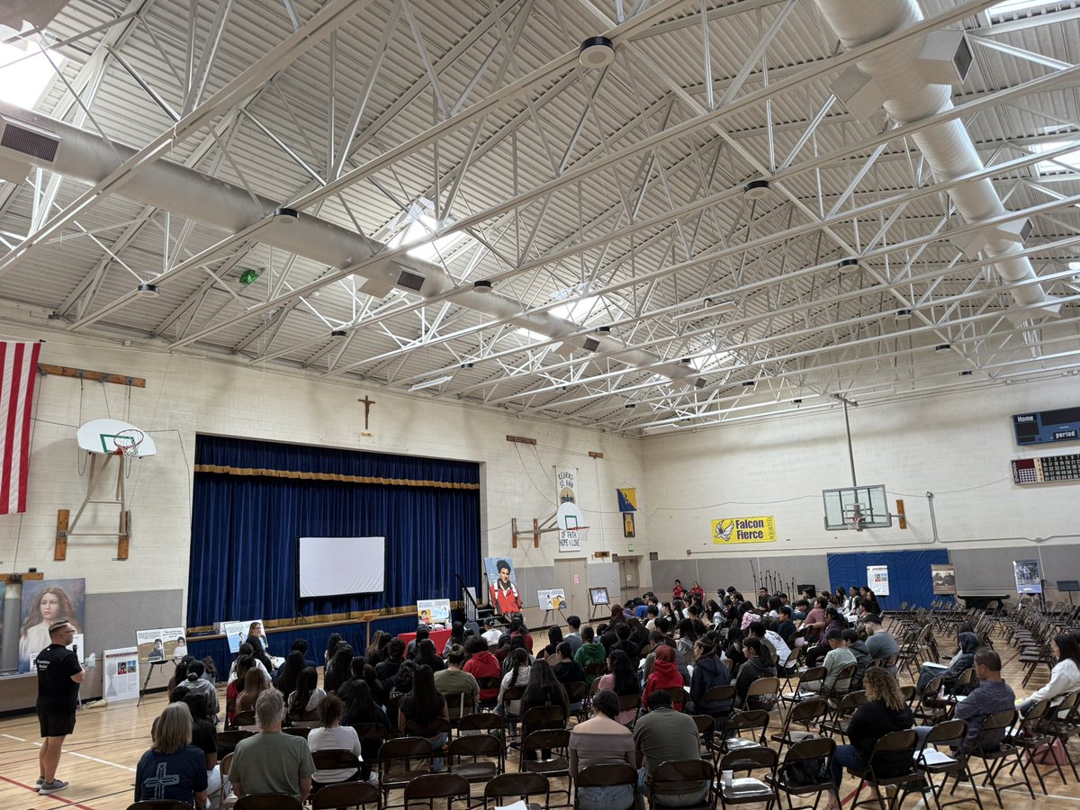 Over 125 Youth attending the Healing My Inner Child/St Carlo Acutis Rally at St Ann’s Salt Lake City. It will continue the rest of today and go through tomorrow. All teens welcome.