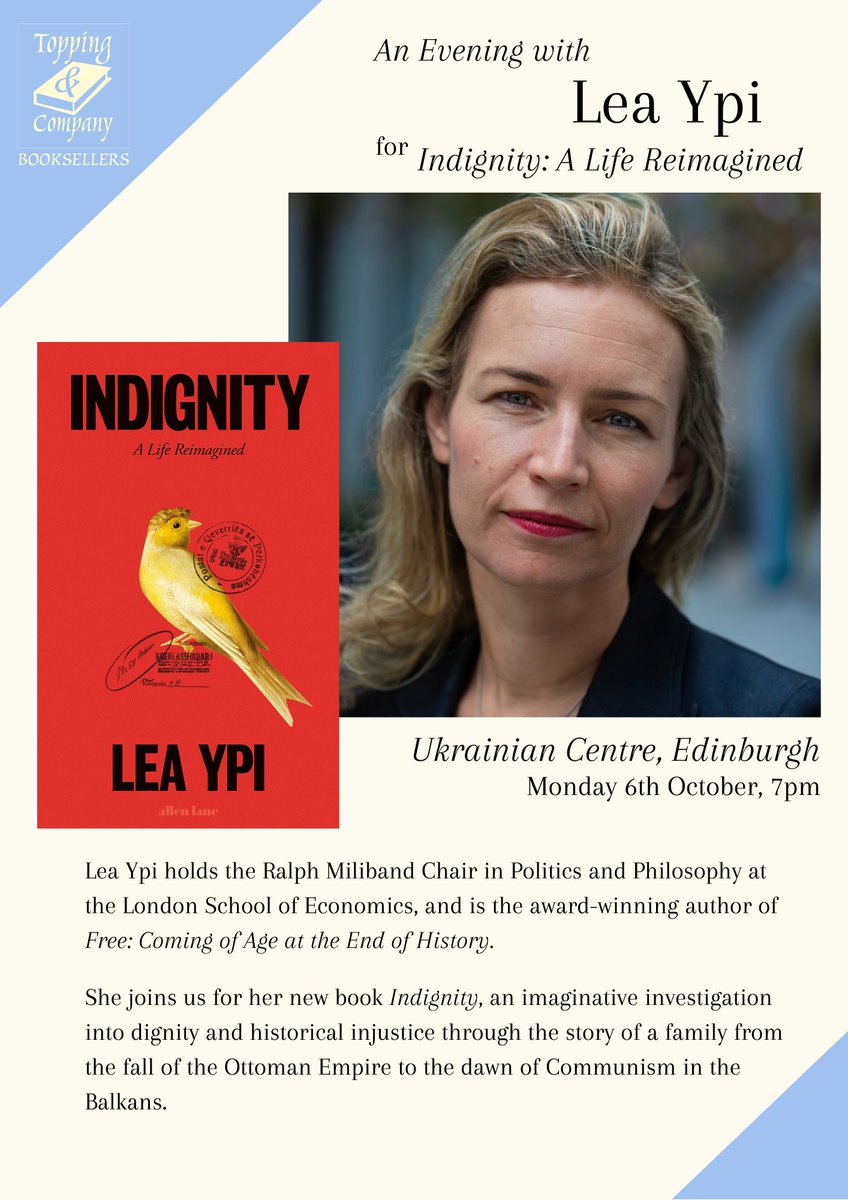 Topping & Company Booksellers of Edinburgh tweet media