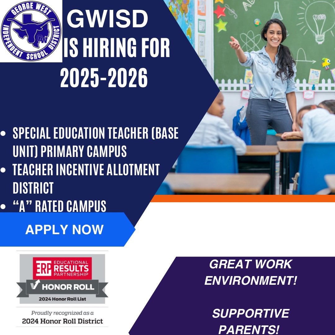 George West ISD (@georgeisd) on Twitter photo 