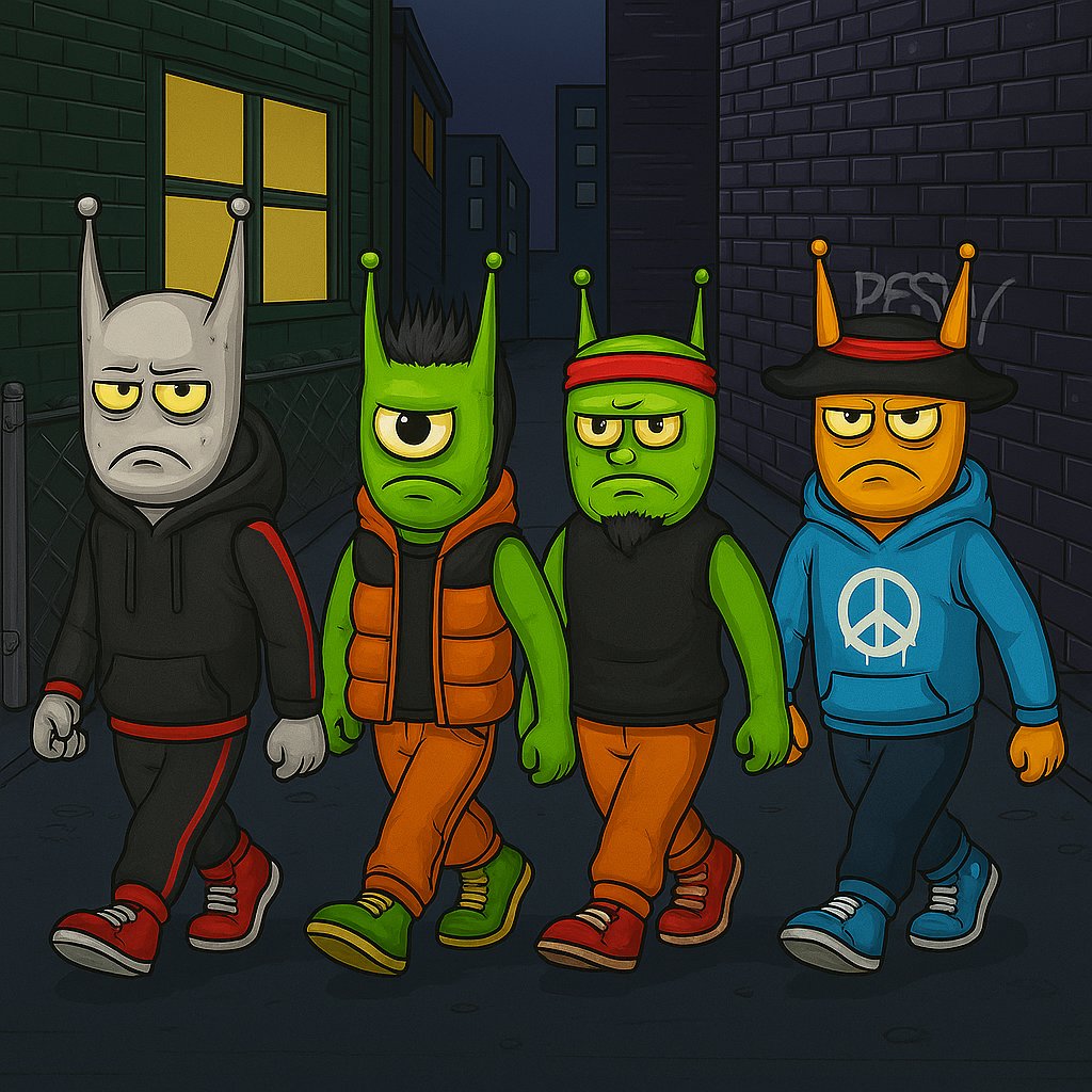 SlugDudes's tweet photo. SLUG DUDES JUST DROPPED INTO CRYPTO! 🐌🚀
Unique style, fun vibes, and a community that’s already popping.
 👉Join our Telegram: https://t.co/hiB81d6XFP
#SlugDudes #Crypto #NewCommunity $SLUGS https://t.co/wlPsh0UPgq