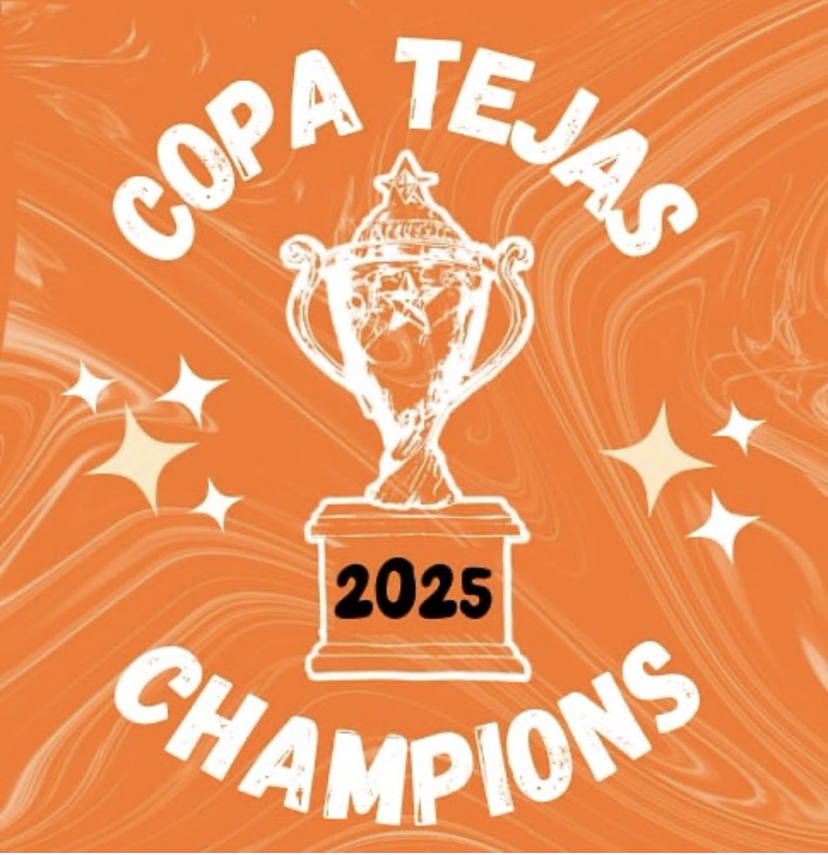 Texas is orange.  The trophy will be officially presented next Saturday 9/20 in Shell Energy.  <a href="/HoustonDynamo/">Houston Dynamo FC</a> <a href="/TheSurgeSG/">The Surge SG</a> <a href="/TexianArmy/">Texian Army</a> <a href="/BanderaNegraHTX/">Bandera Negra</a>