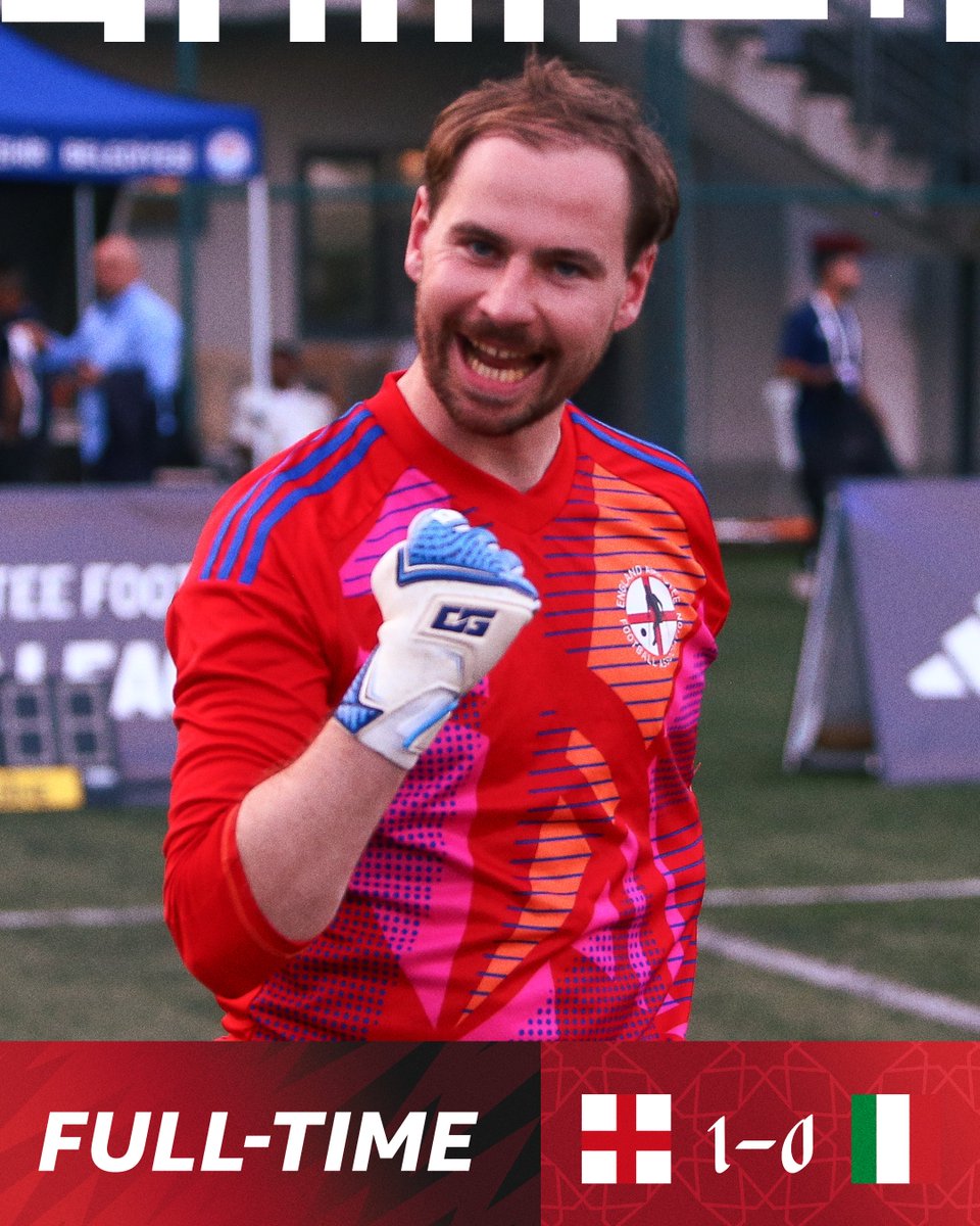 🏴󠁧󠁢󠁥󠁮󠁧󠁿 𝐓𝐡𝐫𝐞𝐞 𝐩𝐨𝐢𝐧𝐭𝐬 𝐢𝐧 𝐭𝐡𝐞 𝐛𝐚𝐠 ⚽️

England maintain their lead from Jamie Oakey’s first-half goal to seal the win. Lambourne and his defence also leave with a clean sheet.

All eyes on the final day tomorrow 👀

#EAFAFamily | @IKOplc | 📸 @ThreeLinesPics