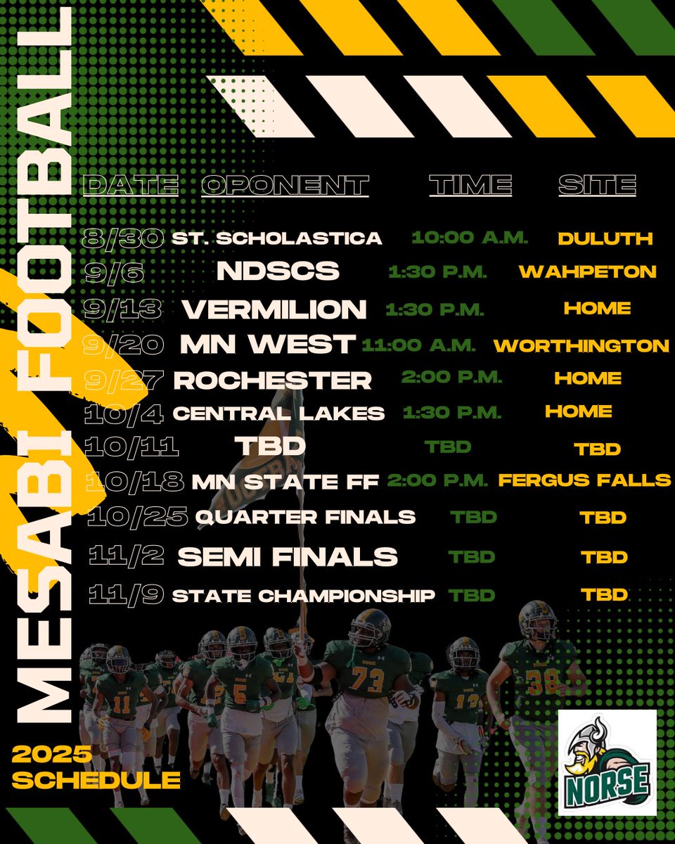 GAMEDAY!! KICKOFF @ 1:30! MIB FIELD.. 

fan.hudl.com/usa/mn/virgini…