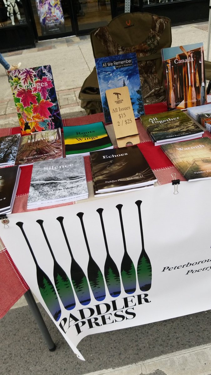 We are downtown today on George St. <a href="/TrentUniversity/">Trent University</a> and <a href="/FlemingCollege/">Fleming College</a> students, show your student card and get a discount.