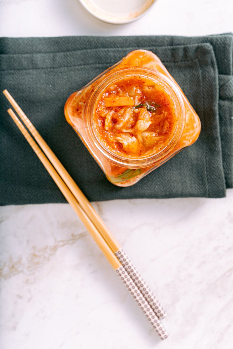 Braelynn553595's tweet image. Just tasted my latest kimchi batch—spicy, tangy, and perfectly fizzy!����Fermenting for 5 days hit the sweet spot. Try adding green onions for extra zing! #KimchiLovers #FermentationMagic #HomemadeKimchi