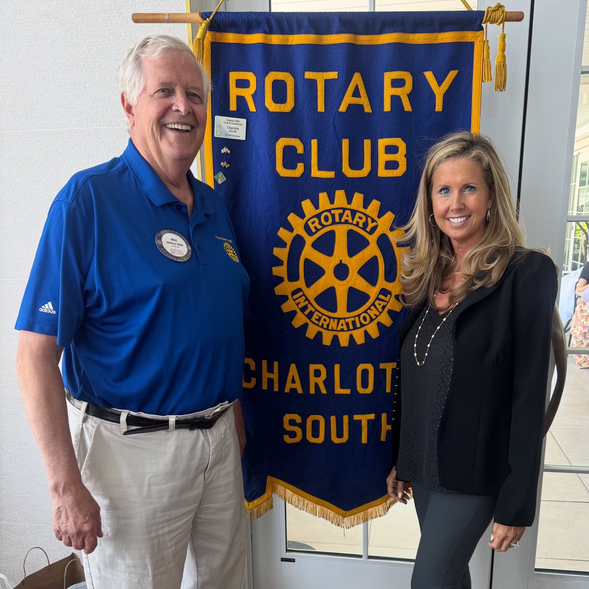 Earlier this week our Managing Partner &amp; recognized sports law authority <a href="/MelindaMorrisZ/">MelindaMorrisZanoni</a> spoke to <a href="/CLTSouthRotary/">CharlotteSouthRotary</a>, at the invitation of #BillBelk, about #NIL updates in #collegeathletics, including the House Settlement, 5-in-5 &amp; Uniform Athlete
Agents Act.
#SportsLaw 
#Rotary