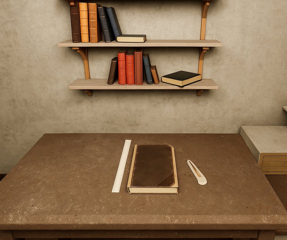 StillBinding's tweet photo. Our very first peek inside "Still Binding: A Life Told in Pages"
It’s super early and not art polished yet, but the journey of crafting cozy books has begun. 📖
#ScreenshotSaturday #IndieDev #gamedev #unreale https://t.co/OXnE7PuNN0