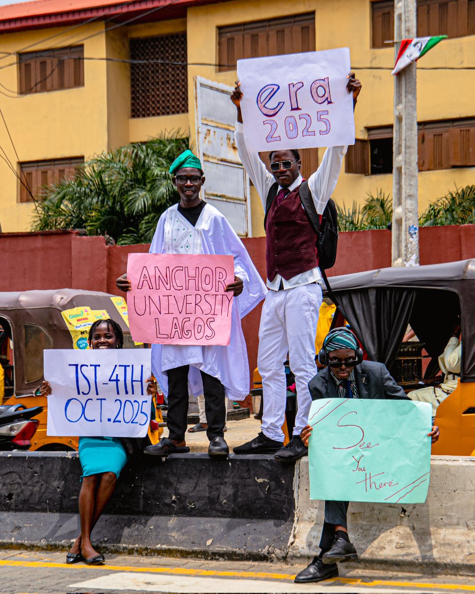 We took era to the Streets of Lagos

No doubt it's a new Dawn

There's a mystery about your new era, that needs to be unraveled.

You can't afford to miss your new Era 

Undergraduates, Corpers, Post Graduates, Staff

Be there!

#Era2025
#dlcflagos
#dlcflagosconference