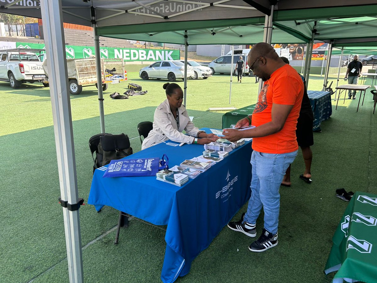 The B-BBEE Commission was (today) part of the Kasi Business Workshop at Chaf Zar Lifestyle, Kanyamazane (Mbombela, Mpumalanga).
Theme: Sustainable Business Practices. Our Compliance Division were engaging with entrepreneurs on B-BBEE
#BBBEEatwork #KasiBusiness