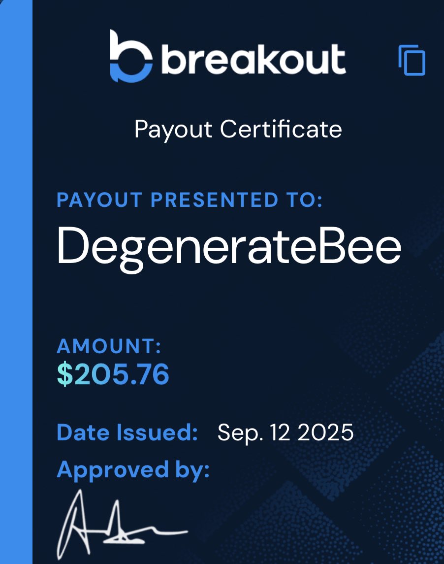 Eh let's go! <a href="/breakoutprop/">Breakout</a> <a href="/Tradermayne/">Mayne</a> #dailypayouts
